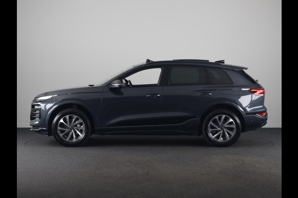 Audi Q6 e-tron Advanced edition 83Kwh 252 pk | Tech pro | Glazen panoramadak | Warmtewerend glas donker tint | Sportstoel zwart leder-kunstl |
