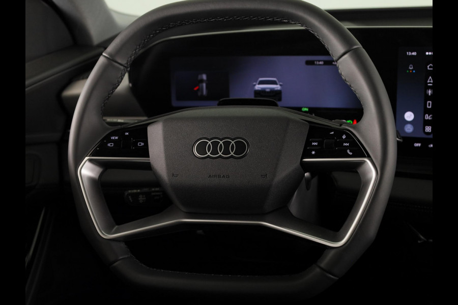 Audi Q6 e-tron Advanced edition 83Kwh 252 pk | Tech pro | Glazen panoramadak | Warmtewerend glas donker tint | Sportstoel zwart leder-kunstl |