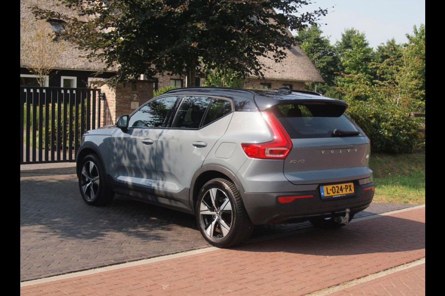 Volvo XC40 Recharge P8 AWD R-Design | SOH 91% | Trekhaak | Warmtepomp | Parkeersensoren | Apple Carplay | ACC |  NL-Auto |
