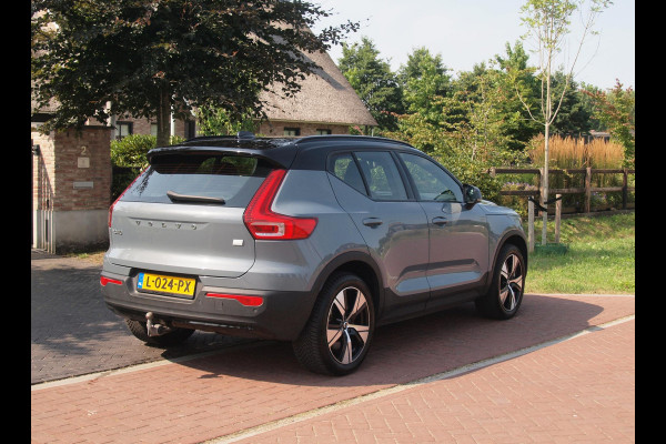 Volvo XC40 Recharge P8 AWD R-Design | SOH 91% | Trekhaak | Warmtepomp | Parkeersensoren | Apple Carplay | ACC |  NL-Auto |