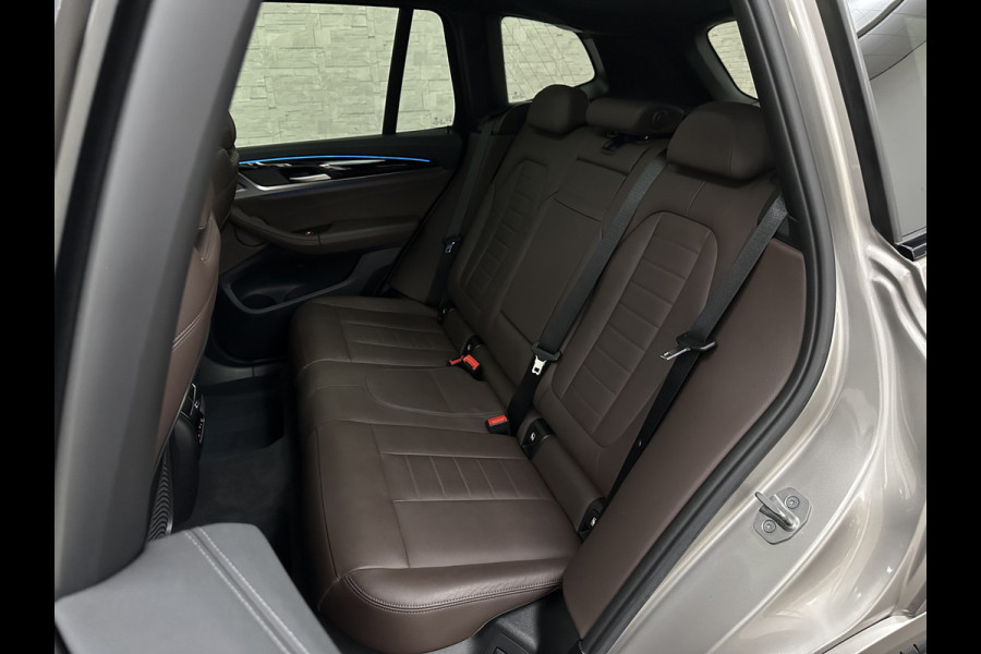 BMW iX3 M-Sport 80 kWh | Panorama | 360 Camera | ACC | Leder | 99% SOH | Head-Up | Keyless-Entry | Harman-Kardon | Memory | Dodehoek | 3-Zone Clima | Sfeerverlichting | Carplay | ISO-Glas | Draadloos Laden | Bovag Garantie |