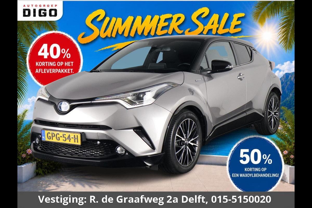 Toyota C-HR 1.8 Hybrid Executive Limited Bi-Tone | Navigatie | Stoelverwarming | Dodehoek Detectie | Camera |