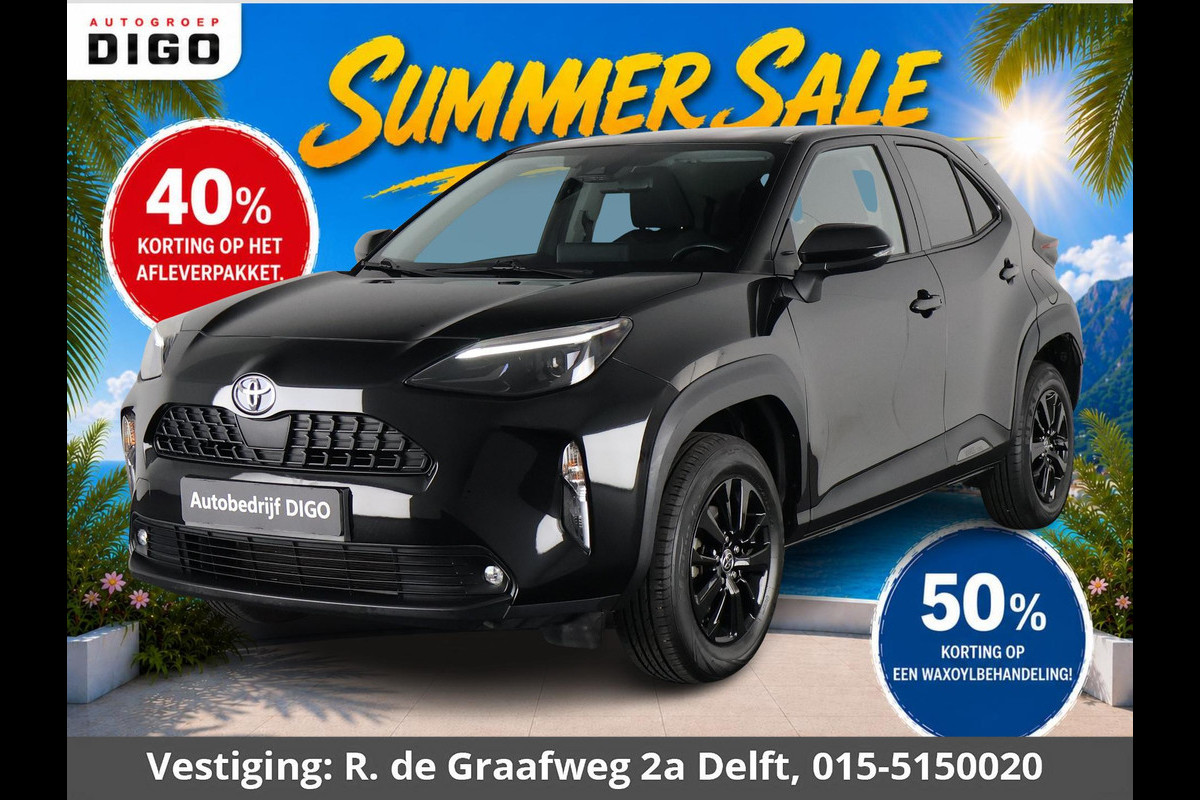 Toyota Yaris Cross 1.5 Hybrid 115 Black Edition | Apple Carplay & AndroidAUTO | Camera | Adapt.Cruise Control |