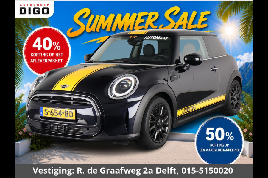 MINI 3-deurs 1.5 Cooper Sports 1499 GT PACK Automaat | Apple Carplay & AndroidAUTO | Parkeersensoren | 1e eigenaar |