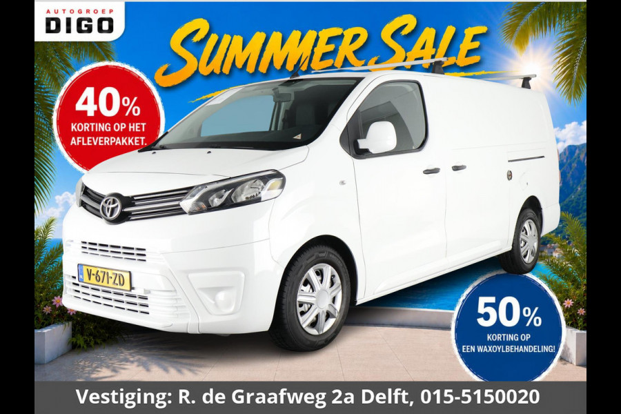 Toyota ProAce Long Worker 1.6 D-4D Cool Comfort Long (ex. BTW) | Navigatie | Trekhaak | Camera | Parkeersensoren | Cruise Control |