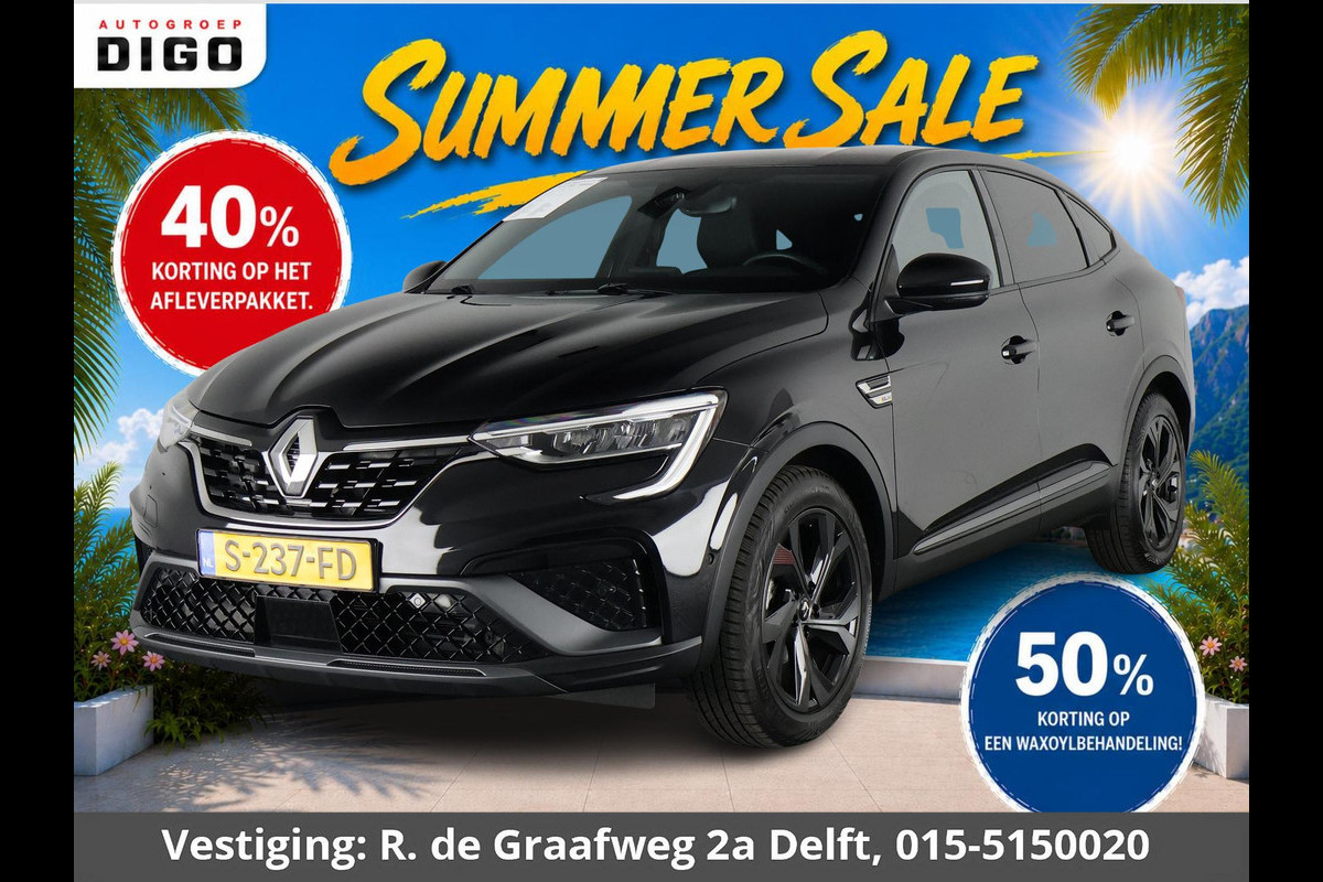 Renault Arkana 1.3 Mild Hybrid 160 R.S. Line Automaat | Trekhaak | Parkeersensoren | Apple Carplay & AndroidAUTO | Bose Premium Audio |