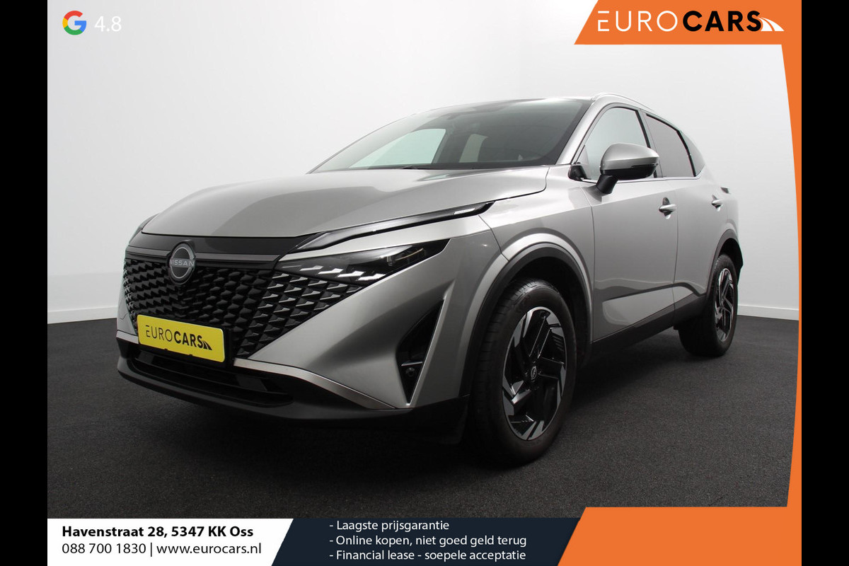 Nissan QASHQAI 1.3 MHEV Automaat N-Connecta Navigatie Climate Control Sfeerverlichting Camera 360 Led Dab Verwarmde voorstoelen Adaptieve Cruise Control Digitale Cockpit Lichtmetalen Velgen