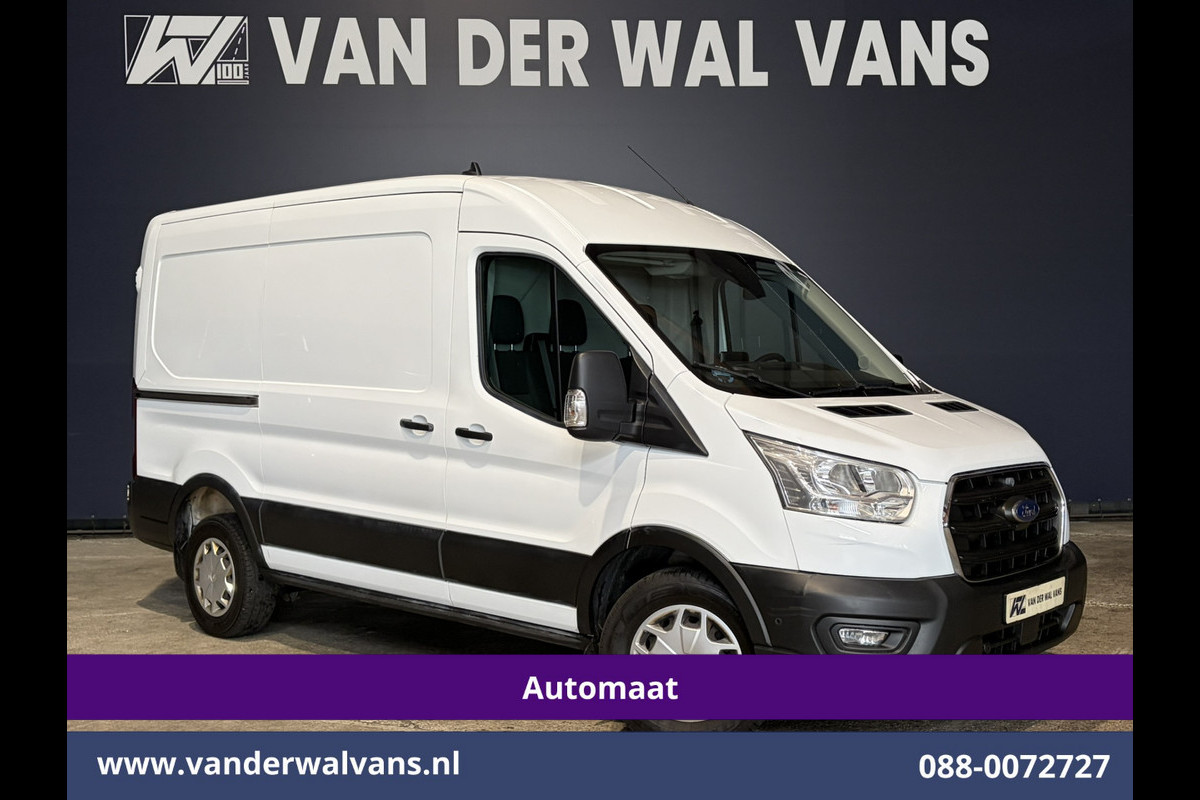 Ford Transit 2.0 TDCI 131pk Automaat L2H2 Euro6 Airco | Camera | Navigatie | Android Auto | LED | Cruisecontrol Verwarmde voorruit, Parkeersensoren, Bijrijdersbank