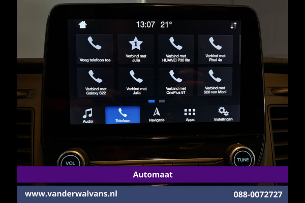 Ford Transit 2.0 TDCI 131pk Automaat L2H2 Euro6 Airco | Camera | Navigatie | Android Auto | LED | Cruisecontrol Verwarmde voorruit, Parkeersensoren, Bijrijdersbank