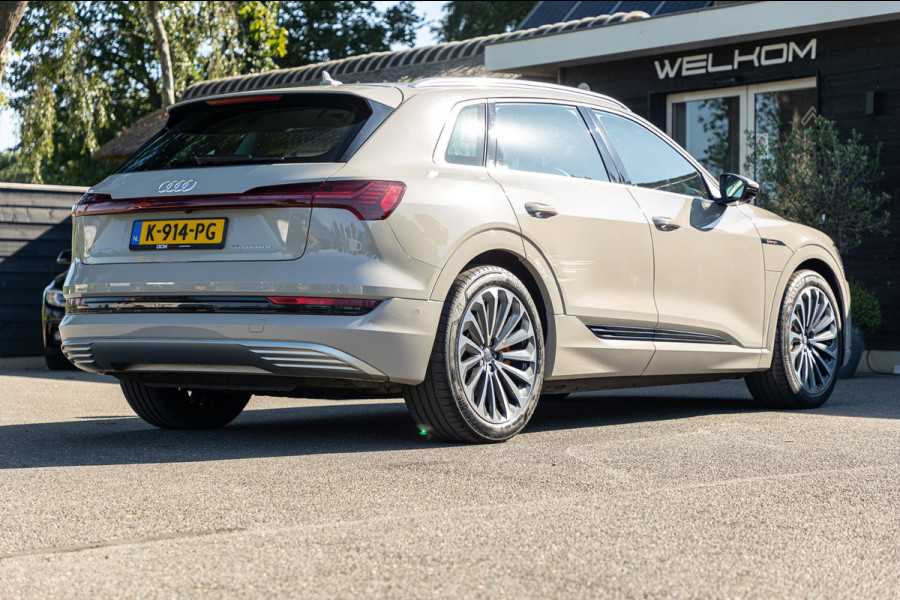 Audi e-tron E-tron 55 quattro advanced Pro Line Plus 95 kWh Soh 95% I Siambiege I Luchtvering I Stoelkoeling & verwarming I B&O
