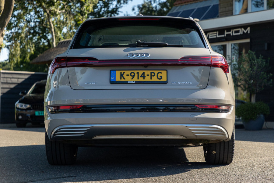 Audi e-tron E-tron 55 quattro advanced Pro Line Plus 95 kWh Soh 95% I Siambiege I Luchtvering I Stoelkoeling & verwarming I B&O
