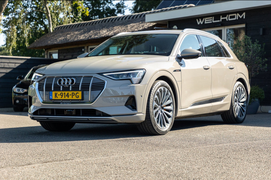 Audi e-tron E-tron 55 quattro advanced Pro Line Plus 95 kWh Soh 95% I Siambiege I Luchtvering I Stoelkoeling & verwarming I B&O