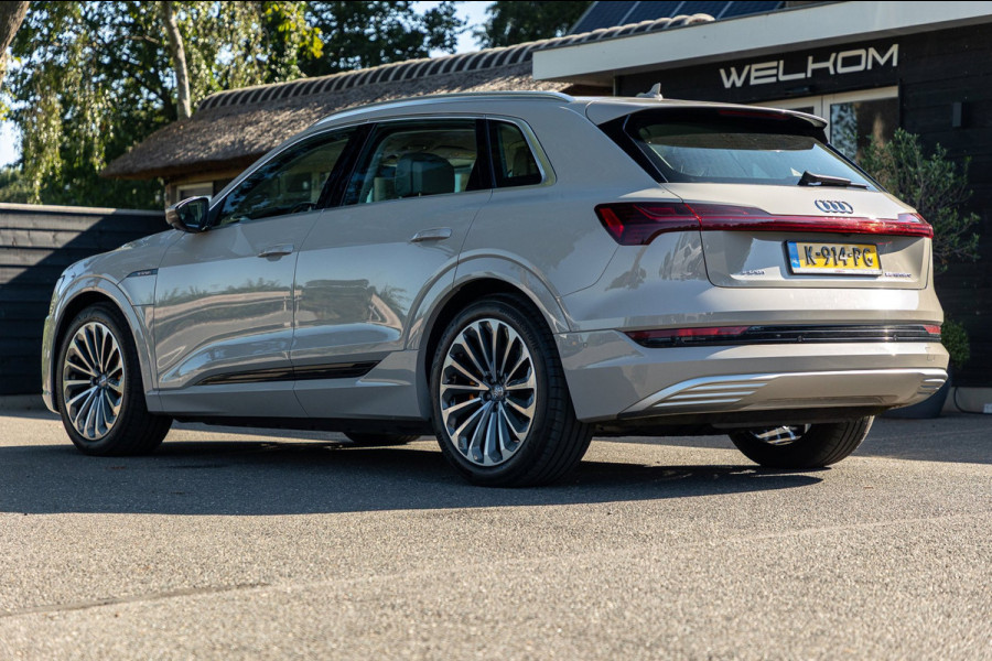 Audi e-tron E-tron 55 quattro advanced Pro Line Plus 95 kWh Soh 95% I Siambiege I Luchtvering I Stoelkoeling & verwarming I B&O