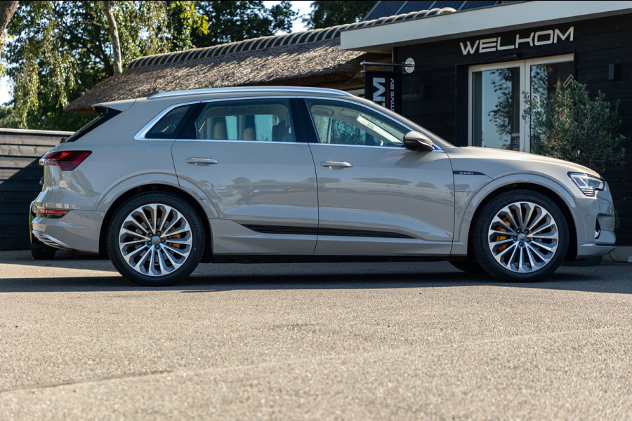 Audi e-tron E-tron 55 quattro advanced Pro Line Plus 95 kWh Soh 95% I Siambiege I Luchtvering I Stoelkoeling & verwarming I B&O