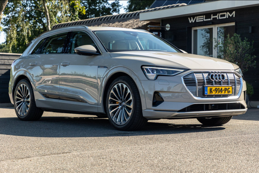 Audi e-tron E-tron 55 quattro advanced Pro Line Plus 95 kWh Soh 95% I Siambiege I Luchtvering I Stoelkoeling & verwarming I B&O