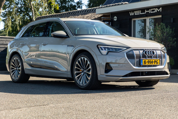 Audi e-tron E-tron 55 quattro advanced Pro Line Plus 95 kWh Soh 95% I Siambiege I Luchtvering I Stoelkoeling & verwarming I B&O