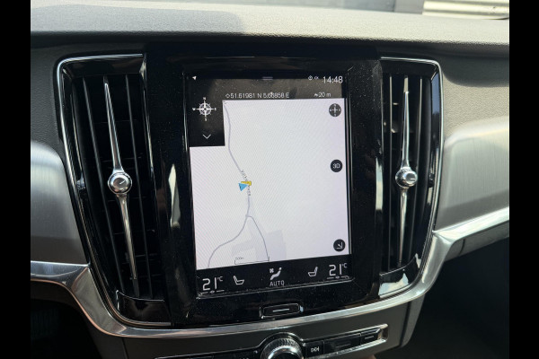Volvo S90 2.0 D4 Momentum+ | Navigatie | Lederen Bekleding | Trekhaak | Elektrische Achterklep | Stoelverwarming |