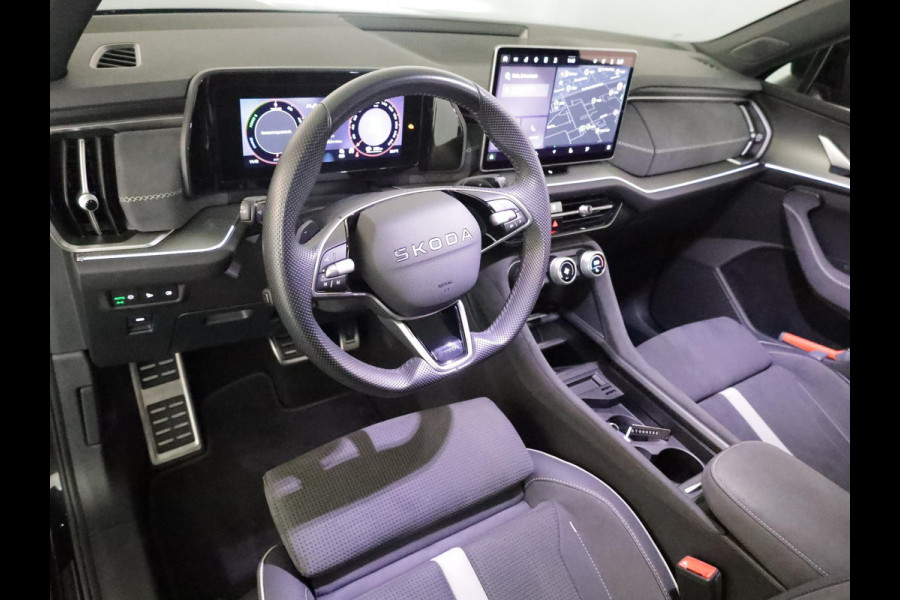 Škoda Kodiaq 1.5 TSI PHEV Sportline Business 204 pk Automaat | Verlengde garantie | Parkeersensoren | Achteruitrijcamera | Autom. airco (3 zones) | Stoelverwarming |