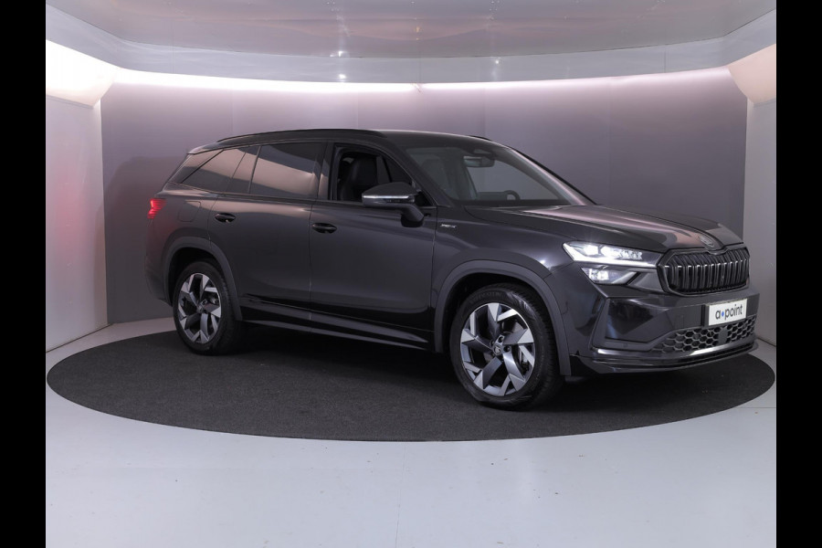 Škoda Kodiaq 1.5 TSI PHEV Sportline Business 204 pk Automaat | Verlengde garantie | Parkeersensoren | Achteruitrijcamera | Autom. airco (3 zones) | Stoelverwarming |
