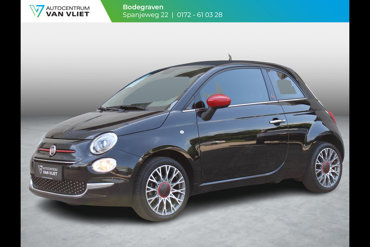 Fiat 500C 1.0 Hybrid RED | APPLE CARPLAY / ANDROID AUTO | CRUISE CONTROL |