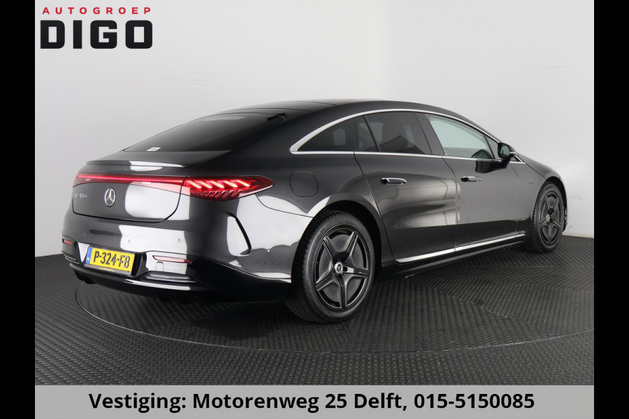 Mercedes-Benz EQS 450+ AMG LINE 108 kWh SOH 99% GARANTIE 2032* 1e EIG. NL AUTO. PANORAMA DAK . 360 GRADEN CAMERA .