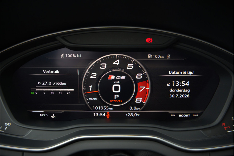 Audi Q5 3.0 TFSI SQ5 quattro Pro Line Plus | ABT | Carbon | Bang & Olufsen | Panoramdak | Stoelverwarming | Head-Up Display | 360 Camera | Dodehoekdetectie | Keyless | RS Stoelen | Massage | Memory Seat | Elektrische Stoelen | Adaptiv