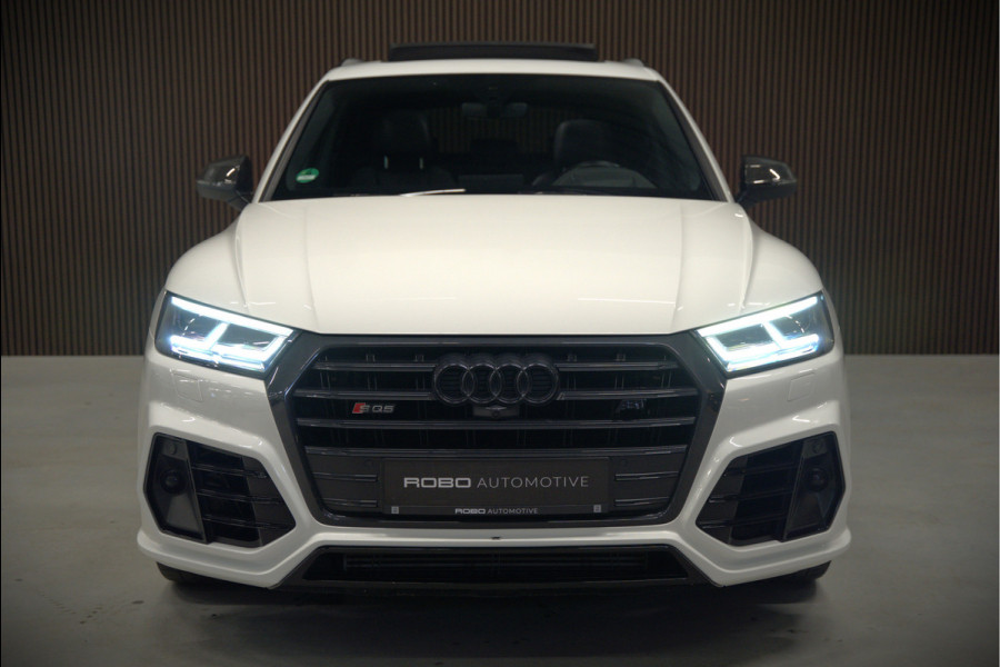 Audi Q5 3.0 TFSI SQ5 quattro Pro Line Plus | ABT | Carbon | Bang & Olufsen | Panoramdak | Stoelverwarming | Head-Up Display | 360 Camera | Dodehoekdetectie | Keyless | RS Stoelen | Massage | Memory Seat | Elektrische Stoelen | Adaptiv