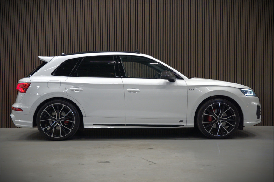 Audi Q5 3.0 TFSI SQ5 quattro Pro Line Plus | ABT | Carbon | Bang & Olufsen | Panoramdak | Stoelverwarming | Head-Up Display | 360 Camera | Dodehoekdetectie | Keyless | RS Stoelen | Massage | Memory Seat | Elektrische Stoelen | Adaptiv