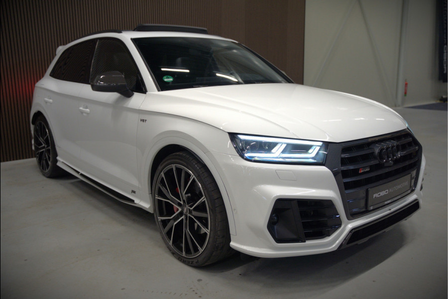 Audi Q5 3.0 TFSI SQ5 quattro Pro Line Plus | ABT | Carbon | Bang & Olufsen | Panoramdak | Stoelverwarming | Head-Up Display | 360 Camera | Dodehoekdetectie | Keyless | RS Stoelen | Massage | Memory Seat | Elektrische Stoelen | Adaptiv