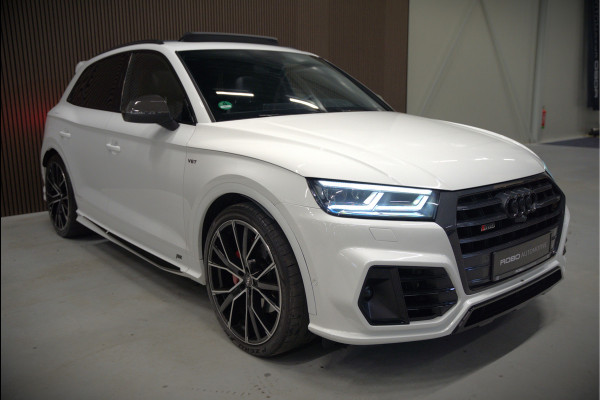 Audi Q5 3.0 TFSI SQ5 quattro Pro Line Plus | ABT | Carbon | Bang & Olufsen | Panoramdak | Stoelverwarming | Head-Up Display | 360 Camera | Dodehoekdetectie | Keyless | RS Stoelen | Massage | Memory Seat | Elektrische Stoelen | Adaptiv