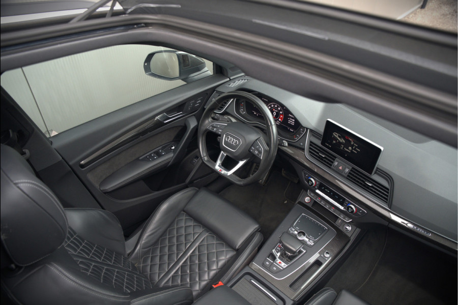 Audi Q5 3.0 TFSI SQ5 quattro Pro Line Plus | ABT | Carbon | Bang & Olufsen | Panoramdak | Stoelverwarming | Head-Up Display | 360 Camera | Dodehoekdetectie | Keyless | RS Stoelen | Massage | Memory Seat | Elektrische Stoelen | Adaptiv
