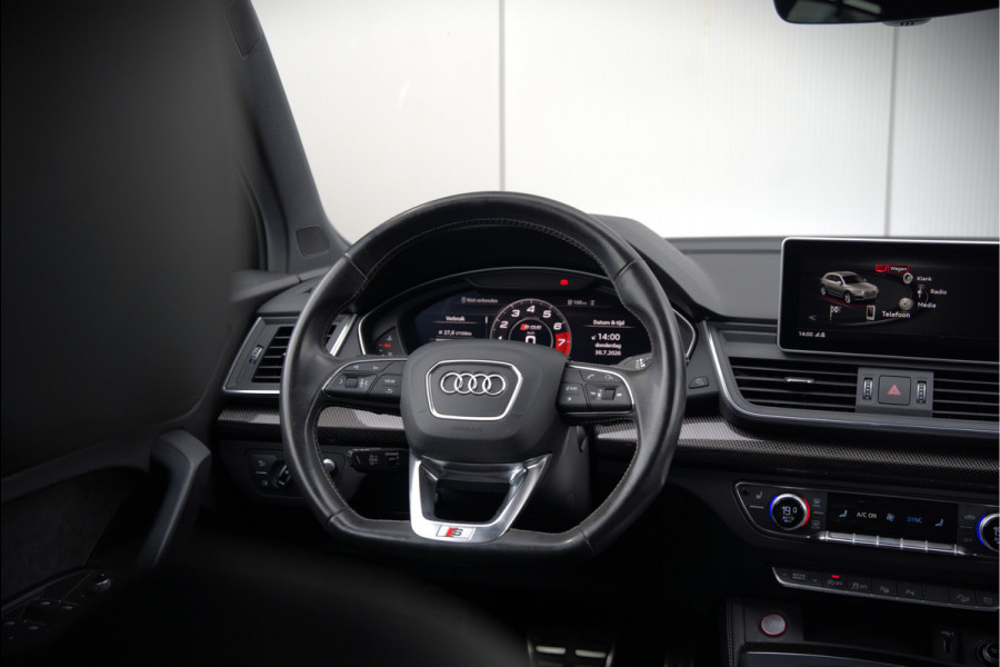Audi Q5 3.0 TFSI SQ5 quattro Pro Line Plus | ABT | Carbon | Bang & Olufsen | Panoramdak | Stoelverwarming | Head-Up Display | 360 Camera | Dodehoekdetectie | Keyless | RS Stoelen | Massage | Memory Seat | Elektrische Stoelen | Adaptiv