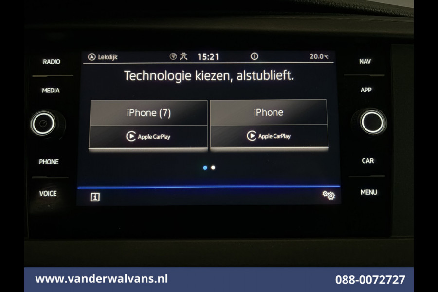 Volkswagen Transporter 2.0 TDI L2H1 Euro6 Airco | Navigatie | Apple Carplay | Cruisecontrol | Trekhaak Parkeersensoren