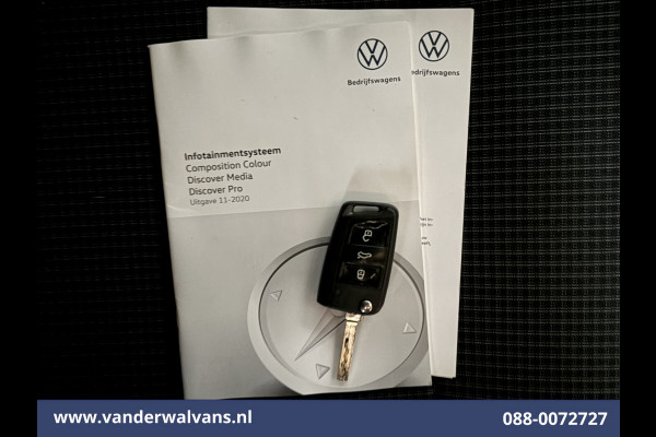 Volkswagen Transporter 2.0 TDI L2H1 Euro6 Airco | Navigatie | Apple Carplay | Cruisecontrol | Trekhaak Parkeersensoren