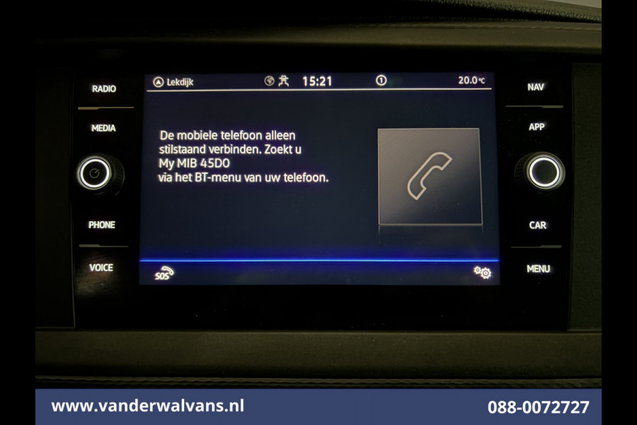 Volkswagen Transporter 2.0 TDI L2H1 Euro6 Airco | Navigatie | Apple Carplay | Cruisecontrol | Trekhaak Parkeersensoren