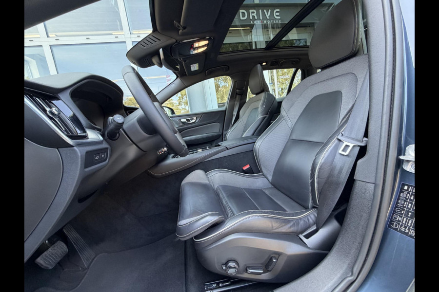 Volvo V60 2.0 T6 Plug-in hybrid 350Pk AWD Plus Dark Long Range|Pano|H/K|360Cam|Pilot|Trekhaak