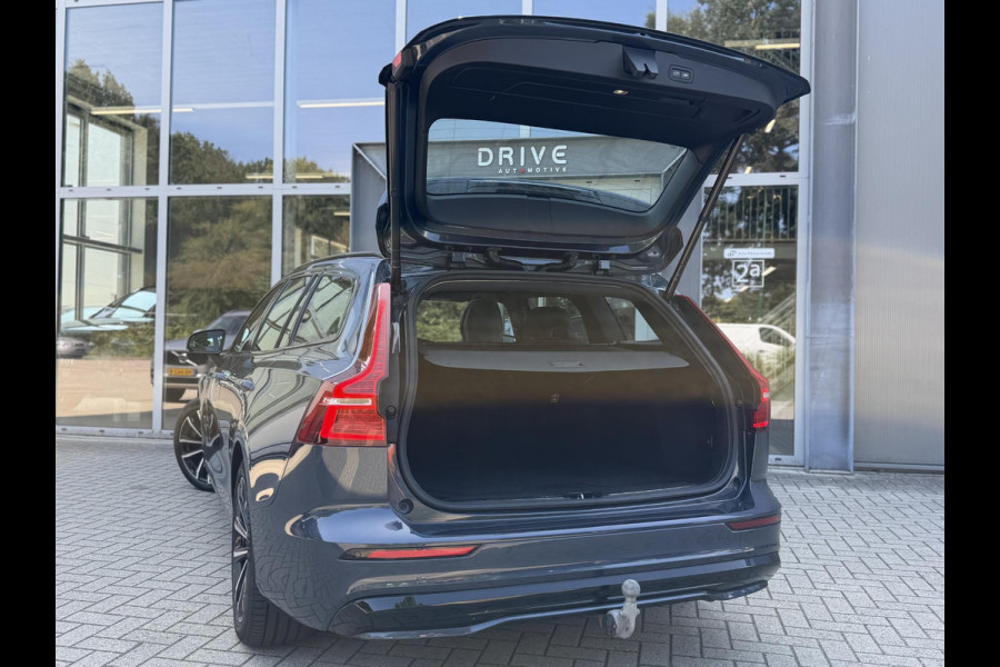 Volvo V60 2.0 T6 Plug-in hybrid 350Pk AWD Plus Dark Long Range|Pano|H/K|360Cam|Pilot|Trekhaak