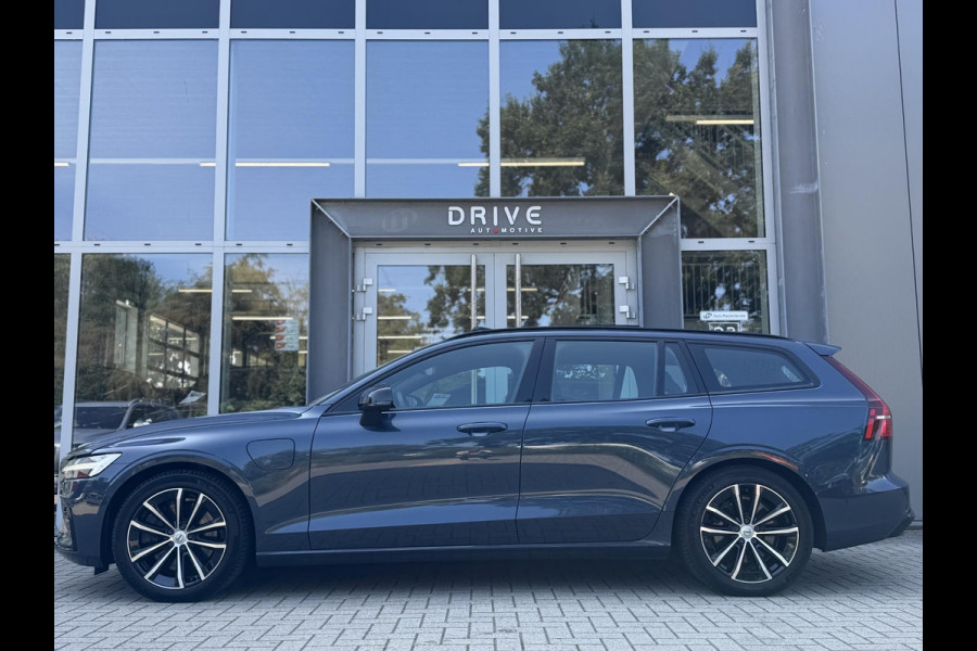 Volvo V60 2.0 T6 Plug-in hybrid 350Pk AWD Plus Dark Long Range|Pano|H/K|360Cam|Pilot|Trekhaak