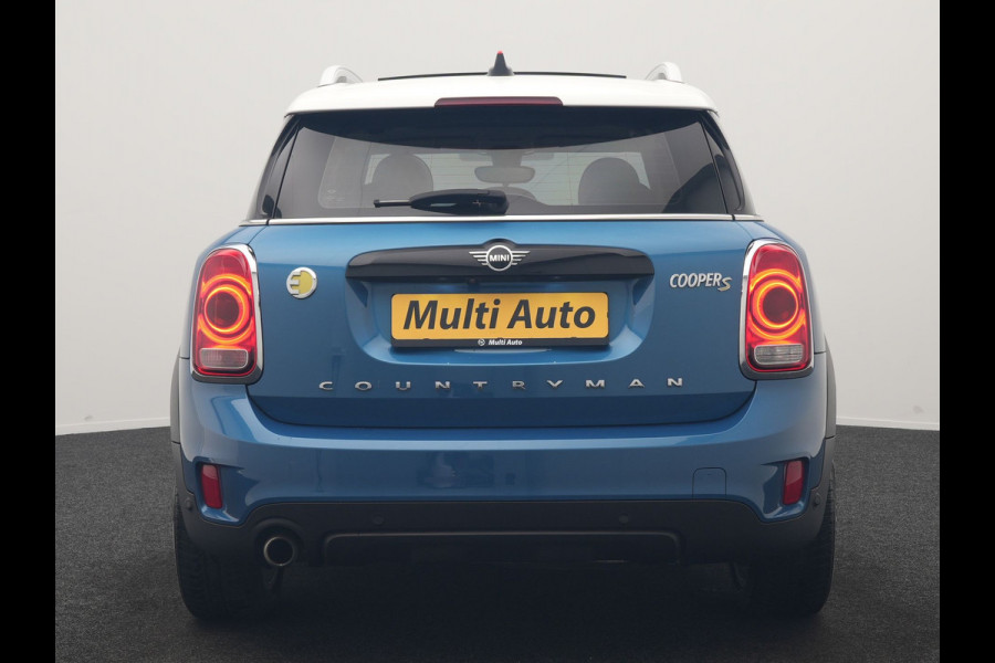 MINI Countryman 1.5 Cooper S E ALL4 Chili PHEV 220pk Dealer O.H. | Panodak | Head Up | Adaptive Cruise | Camera | Lederen Sportstoelen Verwarmd | Keyless | Sfeerverlichting | Apple Carplay | Plug In Hybrid |