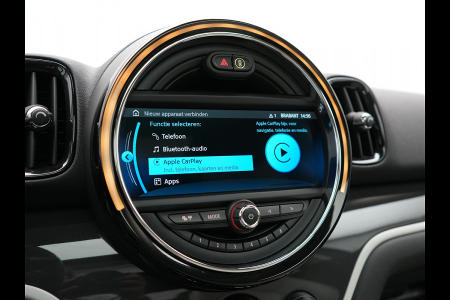 MINI Countryman 1.5 Cooper S E ALL4 Chili PHEV 220pk Dealer O.H. | Panodak | Head Up | Adaptive Cruise | Camera | Lederen Sportstoelen Verwarmd | Keyless | Sfeerverlichting | Apple Carplay | Plug In Hybrid |