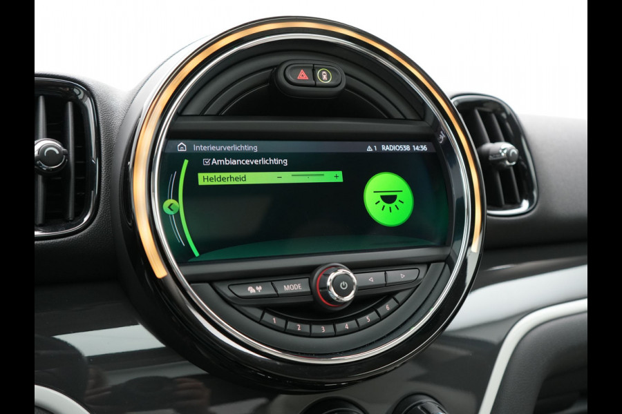 MINI Countryman 1.5 Cooper S E ALL4 Chili PHEV 220pk Dealer O.H. | Panodak | Head Up | Adaptive Cruise | Camera | Lederen Sportstoelen Verwarmd | Keyless | Sfeerverlichting | Apple Carplay | Plug In Hybrid |