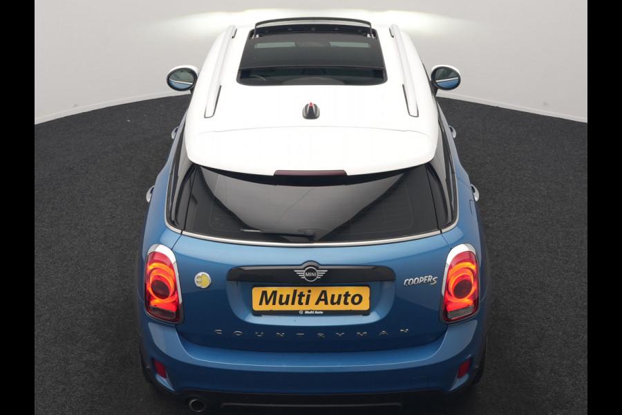 MINI Countryman 1.5 Cooper S E ALL4 Chili PHEV 220pk Dealer O.H. | Panodak | Head Up | Adaptive Cruise | Camera | Lederen Sportstoelen Verwarmd | Keyless | Sfeerverlichting | Apple Carplay | Plug In Hybrid |