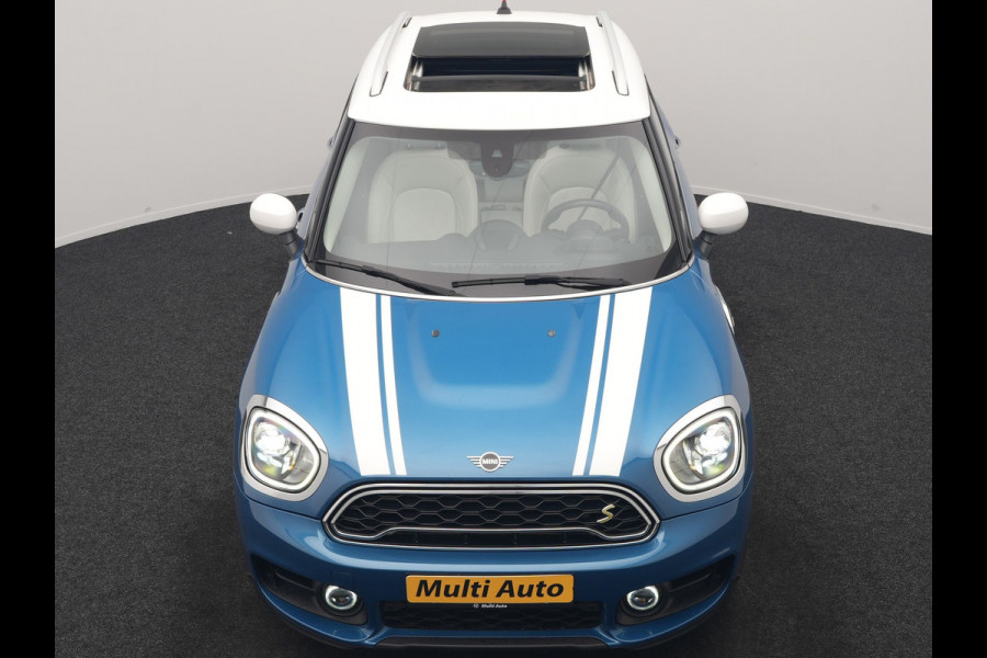 MINI Countryman 1.5 Cooper S E ALL4 Chili PHEV 220pk Dealer O.H. | Panodak | Head Up | Adaptive Cruise | Camera | Lederen Sportstoelen Verwarmd | Keyless | Sfeerverlichting | Apple Carplay | Plug In Hybrid |