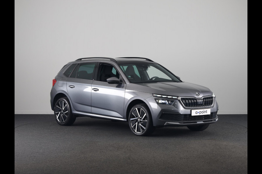 Škoda Kamiq 1.0 TSI Sport Business 110pk | Panoramadak | Navigatie | Parkeercamera | Cirtual Cockpit | Led koplampen | 18 inch Lichtmetalen velgen