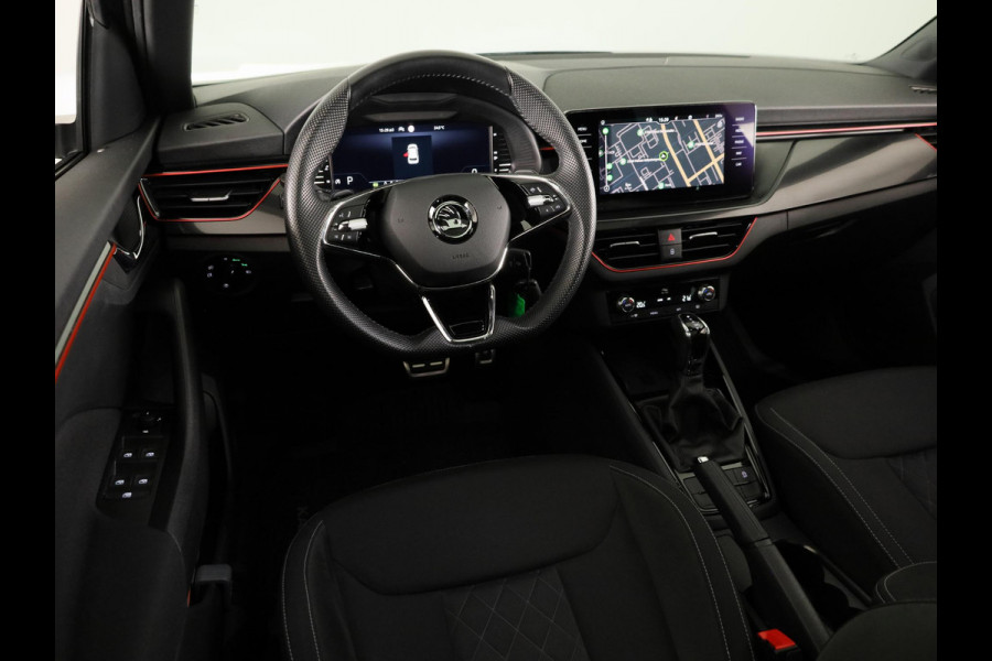 Škoda Kamiq 1.0 TSI Sport Business 110pk | Panoramadak | Navigatie | Parkeercamera | Cirtual Cockpit | Led koplampen | 18 inch Lichtmetalen velgen