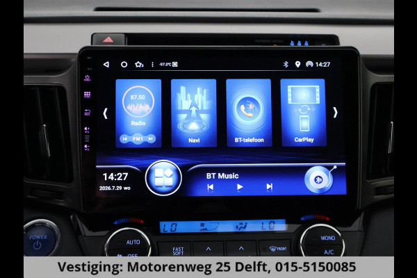 Toyota RAV4 2.5 STYLE HYBRIDE 4-WD SILVERLINE GARANTIE 4-2028* 1650 TREKGEWICHT . GARANTIE TOT 04-2028! . PARKEERSENSOREN VOOR & ACHTER . KEYLESS ENTRY  .