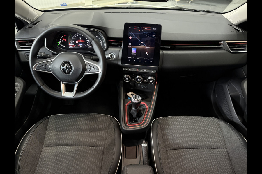 Renault Clio 1.0 TCe 100 pk Intens | Groot Navi | 360 | Stoel & Stuur verwarming | Carplay | 100% Dealer onderhouden!