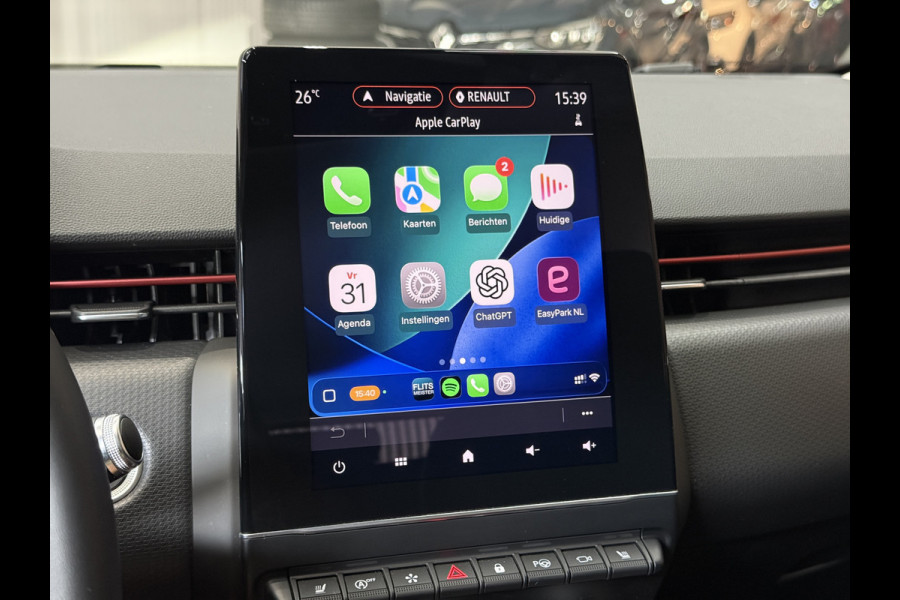Renault Clio 1.0 TCe 100 pk Intens | Groot Navi | 360 | Stoel & Stuur verwarming | Carplay | 100% Dealer onderhouden!