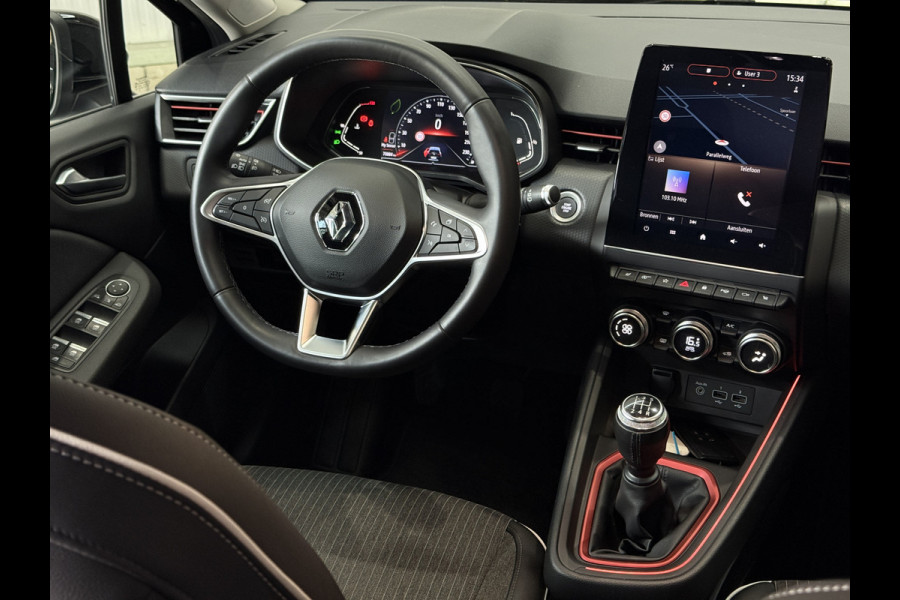 Renault Clio 1.0 TCe 100 pk Intens | Groot Navi | 360 | Stoel & Stuur verwarming | Carplay | 100% Dealer onderhouden!