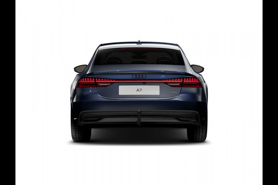 Audi A7 Sportback 50 TFSI e quattro Pro Line 299pk | Lederen bekleding | Head up Display | Wegklapbare trekhaak  | 20 inch Lichtmetalen velgen | Verlengde garantie | Stoelverwarming